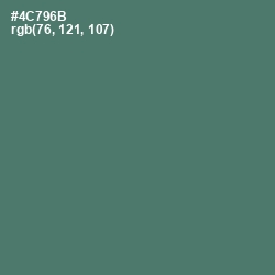 #4C796B - Como Color Image