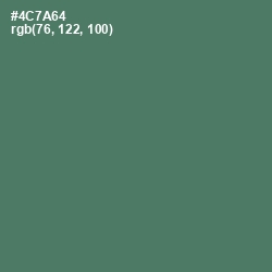 #4C7A64 - Como Color Image