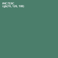 #4C7E6C - Como Color Image