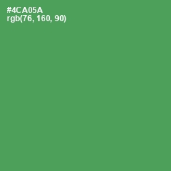 #4CA05A - Fruit Salad Color Image
