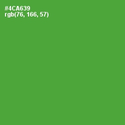 #4CA639 - Apple Color Image