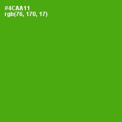 #4CAA11 - Christi Color Image