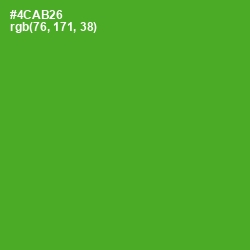 #4CAB26 - Apple Color Image