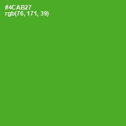 #4CAB27 - Apple Color Image