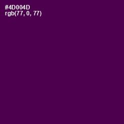 #4D004D - Loulou Color Image