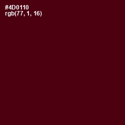 #4D0110 - Cab Sav Color Image