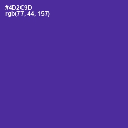 #4D2C9D - Daisy Bush Color Image