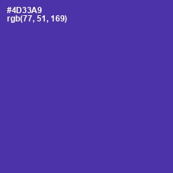 #4D33A9 - Gigas Color Image