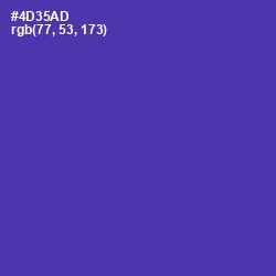 #4D35AD - Gigas Color Image