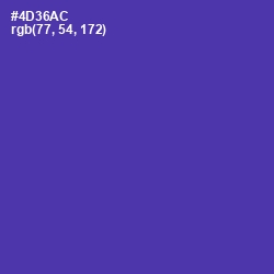 #4D36AC - Gigas Color Image