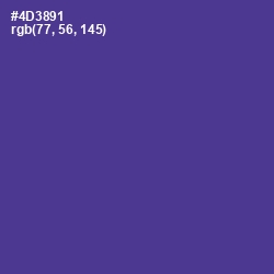 #4D3891 - Gigas Color Image
