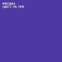 #4D38A4 - Gigas Color Image