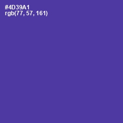 #4D39A1 - Gigas Color Image