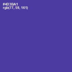 #4D3BA1 - Gigas Color Image