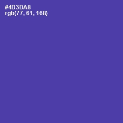 #4D3DA8 - Gigas Color Image