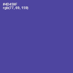 #4D459F - Victoria Color Image