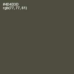 #4D4D3D - Kelp Color Image