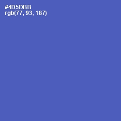 #4D5DBB - San Marino Color Image