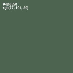 #4D6550 - Axolotl Color Image