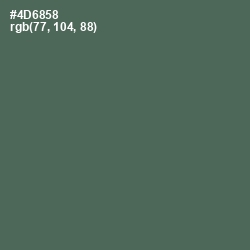 #4D6858 - Finlandia Color Image