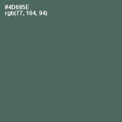 #4D685E - Finlandia Color Image