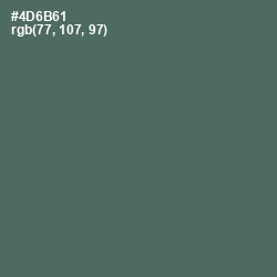 #4D6B61 - Como Color Image