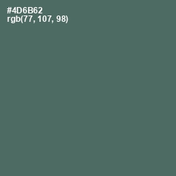 #4D6B62 - Como Color Image