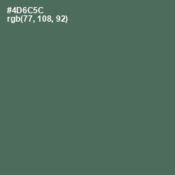 #4D6C5C - Finlandia Color Image