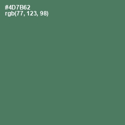 #4D7B62 - Como Color Image