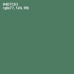 #4D7C63 - Como Color Image