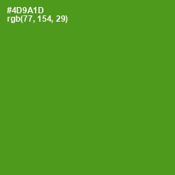 #4D9A1D - Vida Loca Color Image