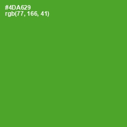 #4DA629 - Apple Color Image