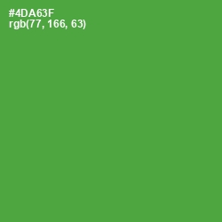 #4DA63F - Apple Color Image