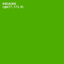 #4DAD00 - Christi Color Image