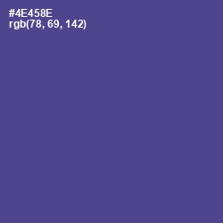 #4E458E - Victoria Color Image