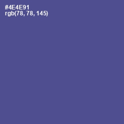 #4E4E91 - Victoria Color Image
