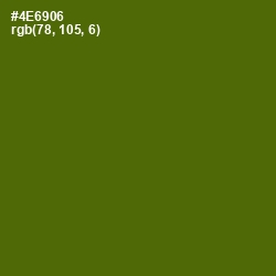 #4E6906 - Green Leaf Color Image