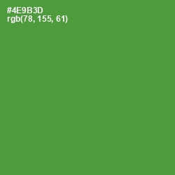 #4E9B3D - Apple Color Image