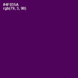 #4F035A - Clairvoyant Color Image