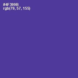 #4F399B - Gigas Color Image