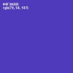 #4F3ABB - Gigas Color Image