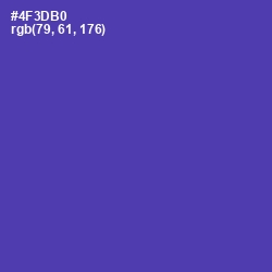 #4F3DB0 - Gigas Color Image