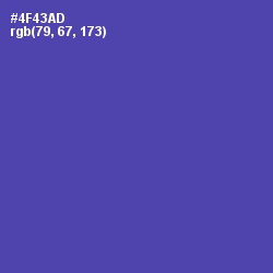 #4F43AD - Victoria Color Image