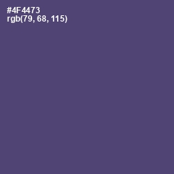 #4F4473 - East Bay Color Image