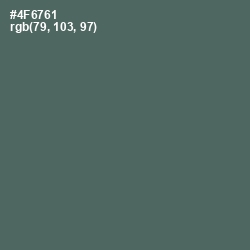 #4F6761 - Como Color Image