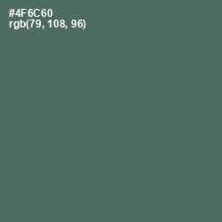 #4F6C60 - Como Color Image