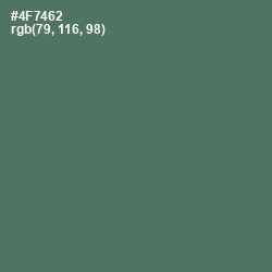 #4F7462 - Como Color Image