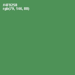 #4F9258 - Fruit Salad Color Image