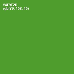 #4F9E2D - Apple Color Image