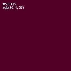 #500125 - Bordeaux Color Image